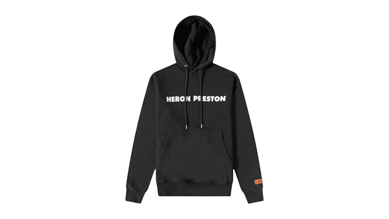 Heron Preston This Is Not Logo Hoodie Black