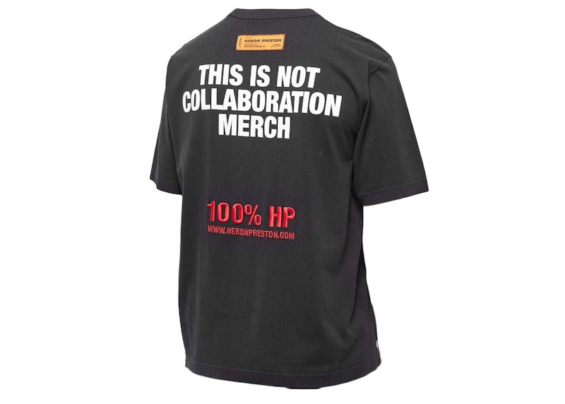 Heron Preston This Is Not Tee Black