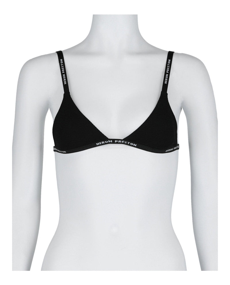 Heron Preston Triangle Bikini Top Black