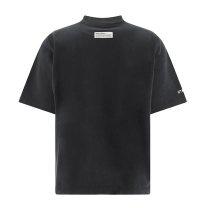 Heron Preston Mock Neck Censored Heron T-Shirt Black