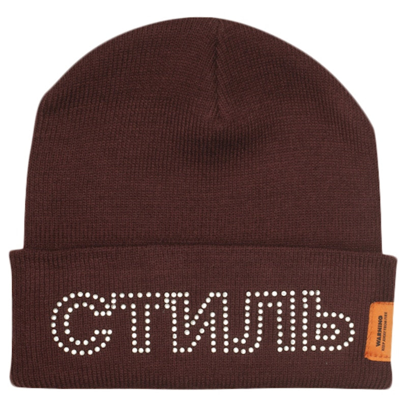 Heron Preston x Carhartt WIP Beanie Bordeaux