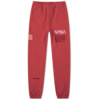 Heron Preston x NASA Sweat Pants Red