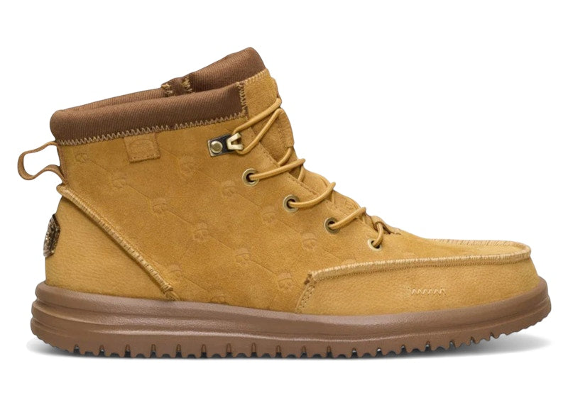 Hey Dude Bradley Suede Jelly Roll Tan Brown