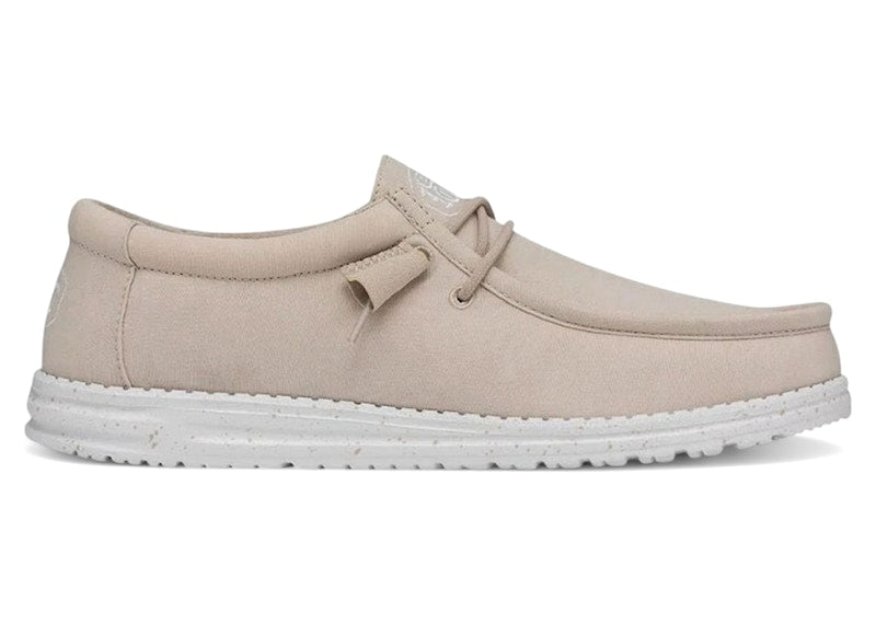 Hey Dude Wally Slub Natural Canvas
