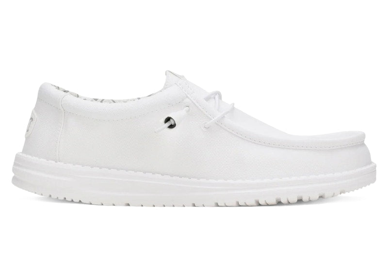 Hey Dude Wally Stretch Canvas White