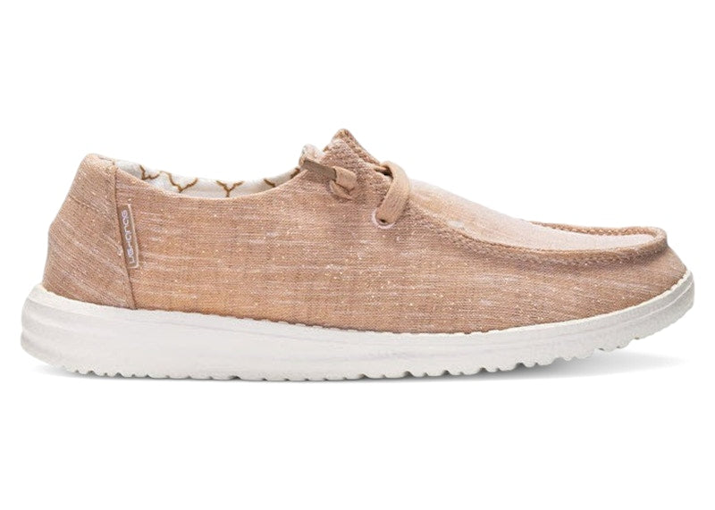 Hey Dude Wendy Lace-Up Sparkling Rose Gold (Women's)