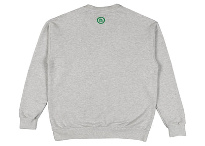 Hidden NY Anime Crewneck Heather Grey/Green