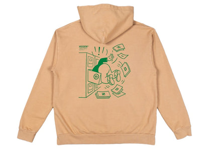 Hidden NY Archival Services Hoodie Tan