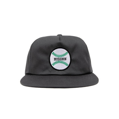 Hidden NY Baseball Hat Grey