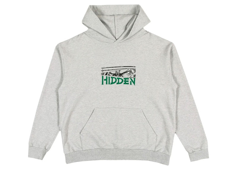 Hidden NY Blinds Hoodie Heather Grey