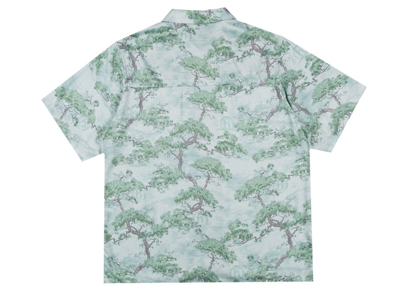 Hidden NY Bonsai Button Up Green