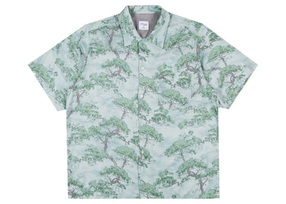 Hidden NY Bonsai Button Up Green