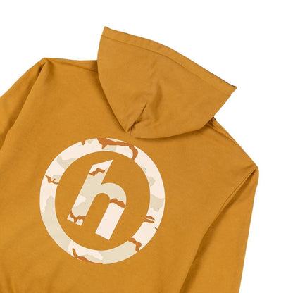 Hidden NY Camo Logo Hoodie Sand