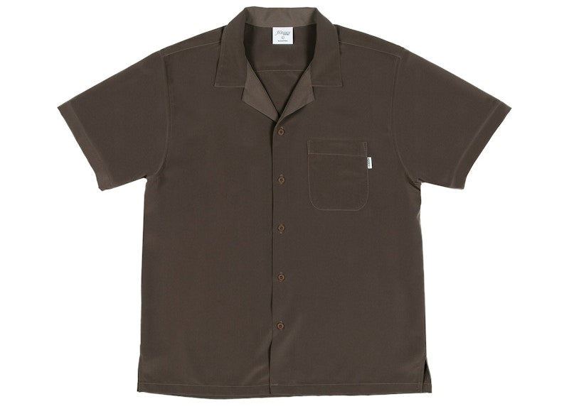 Hidden NY Camp Collar Shirt Coffee