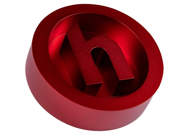 Hidden NY Circle Tray Red
