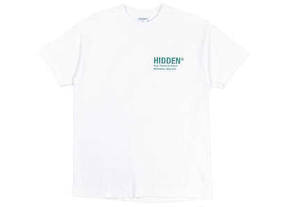 Hidden NY Cloud Logo Tee White