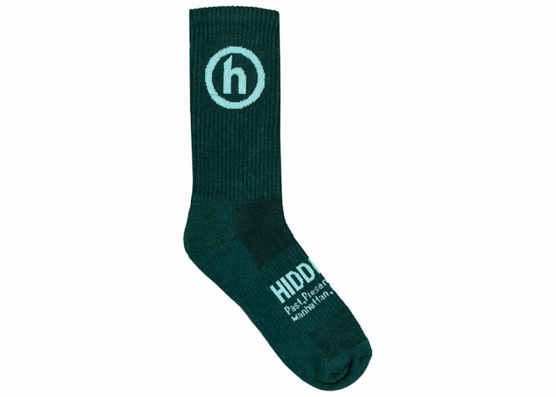 Hidden NY Crew Socks Aquamarine