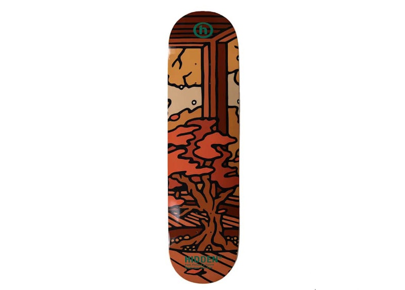 Hidden NY Future Skateboard Deck Orange/Multi
