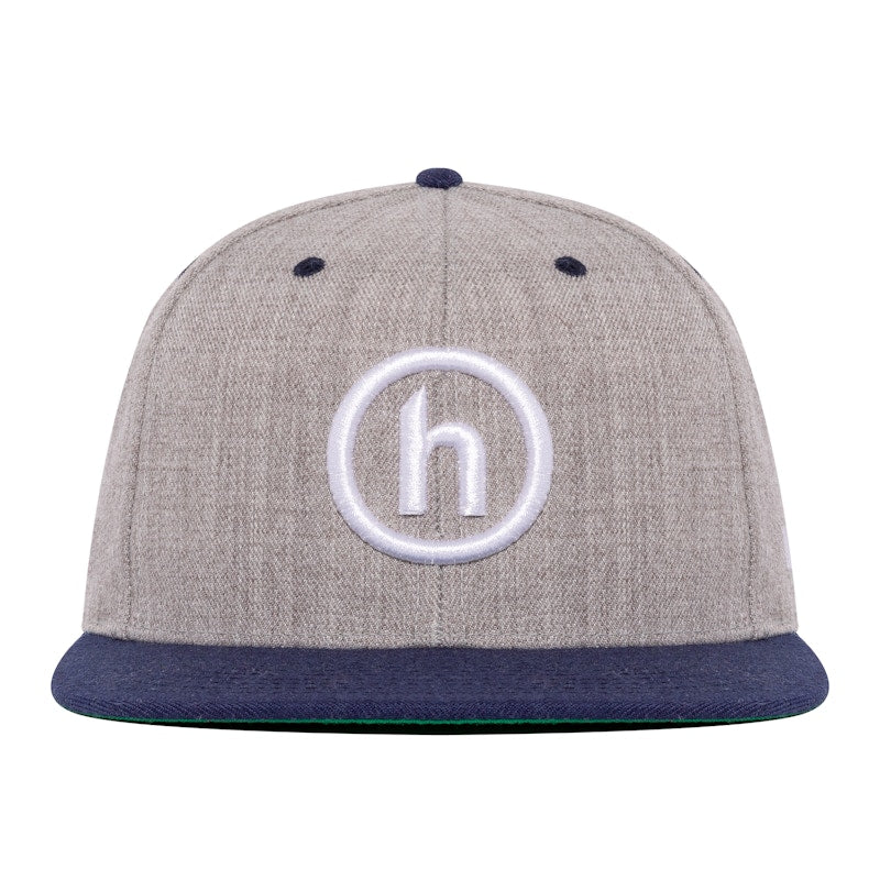Hidden NY H Logo Hat Grey/Navy