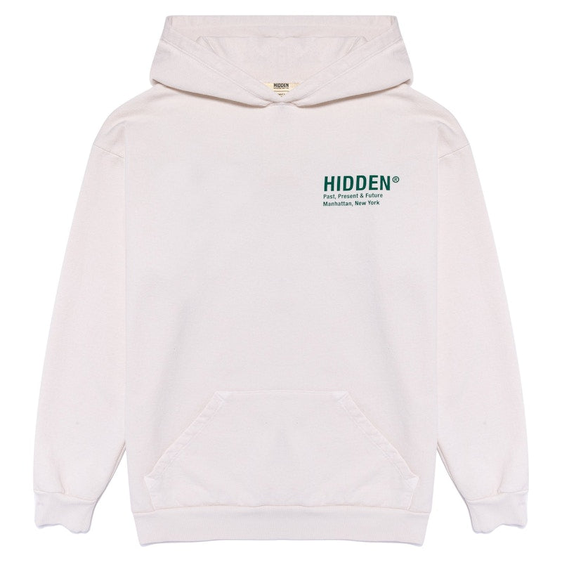 Hidden NY H Logo Hoodie Natural