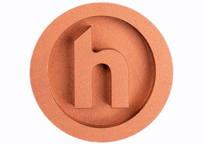 Hidden NY H Logo Round Tray Rust