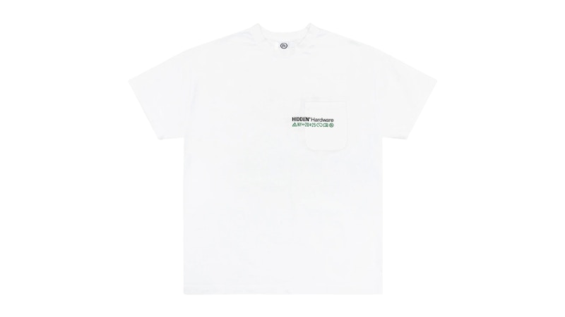 Hidden NY Hardware Wrench Pocket Tee White