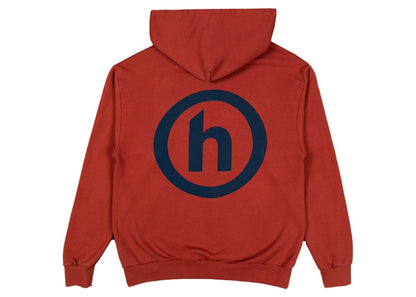 Hidden NY Logo Hoodie Cranberry