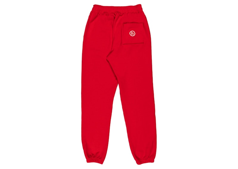 Hidden NY Logo Sweatpants Candy Apple