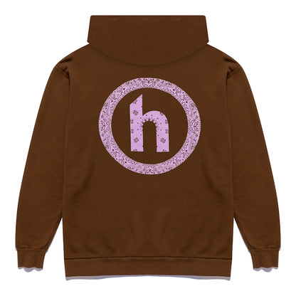 Hidden NY Paisley Hoodie Brown