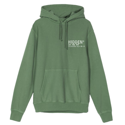 Hidden NY Paisley Hoodie Green