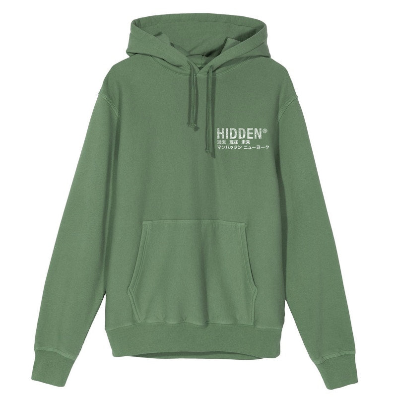 Hidden NY Paisley Hoodie Green