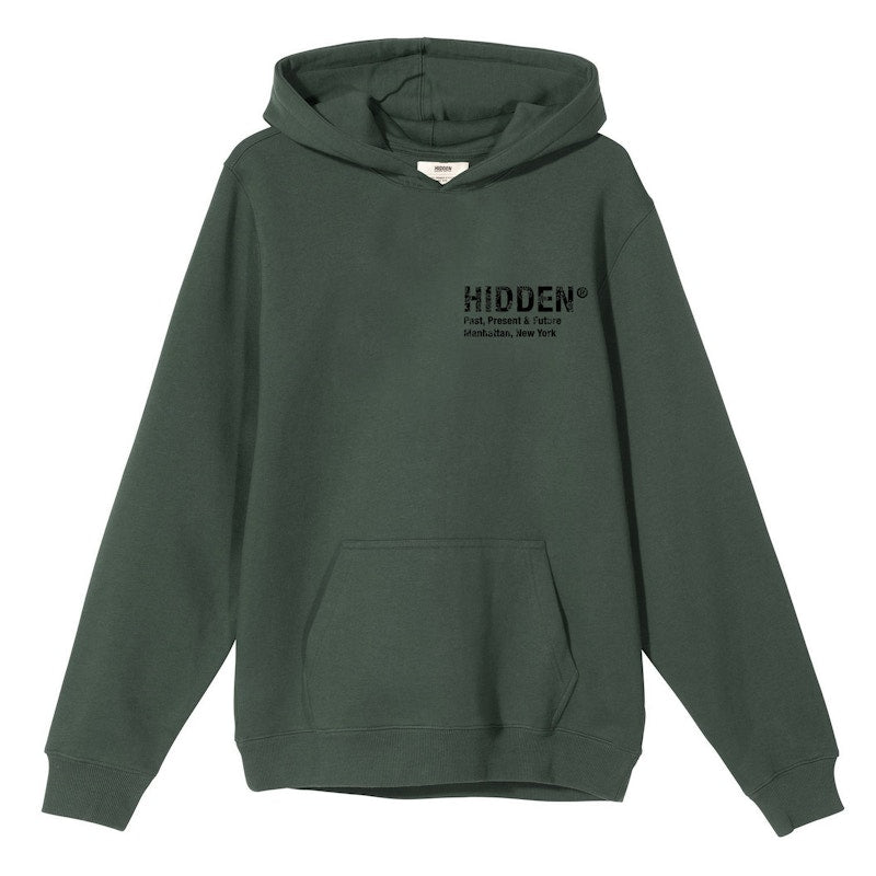 Hidden NY Paisley Hoodie Olive