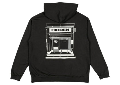 Hidden NY Shopfront Hoodie Black