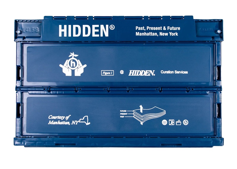 Hidden NY Stackable Crate Blue