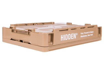 Hidden NY Stackable Mini Crate Tan