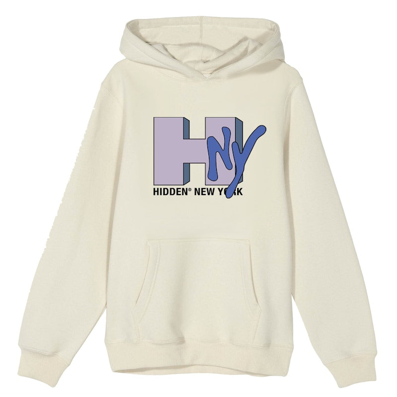 Hidden NY TV Hoodie Natural