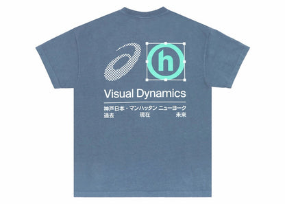 Hidden NY x ASICS Visual Dynamics Tee Blue