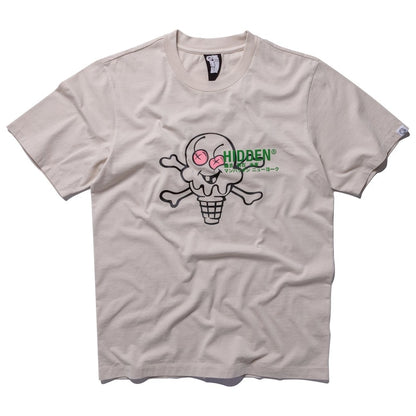 Hidden NY x Billionaire Boys Club Cones & Bones Tee Natural