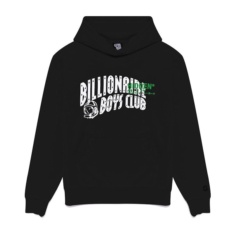 Hidden NY x Billionaire Boys Club Curve Logo Hoodie Black