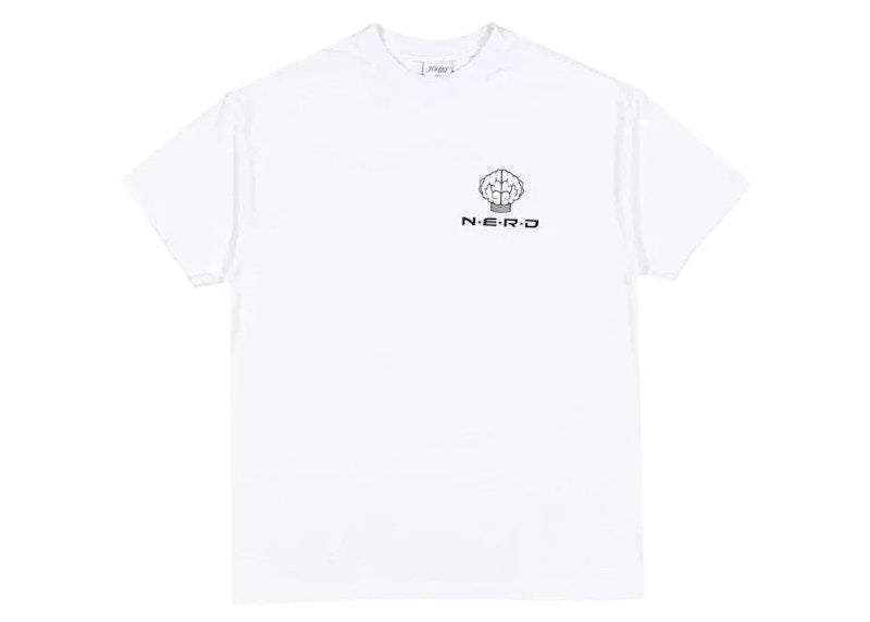 Hidden NY x N.E.R.D Brain Logo T-shirt White