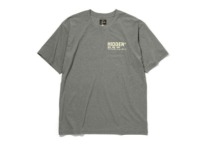 Hidden NY x Needles S/S Crewneck Tee Grey
