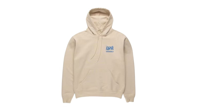 Highsnobiety x Keinemusik Peace Logo Hoodie Eggshell