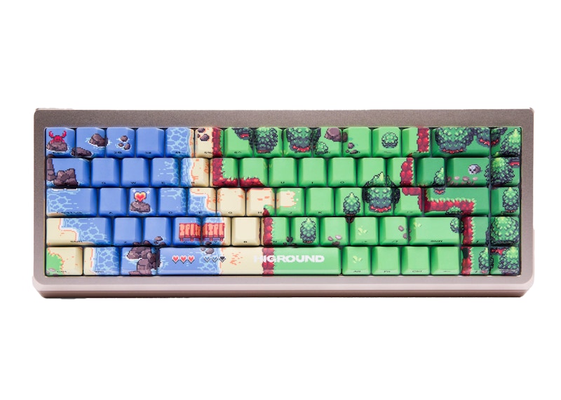 Higround Amora Bay Summit 65 2.0 Keyboard Blue/Tan