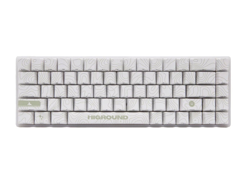 Higround Basecamp Series Bonsai Keyboard Sage/White