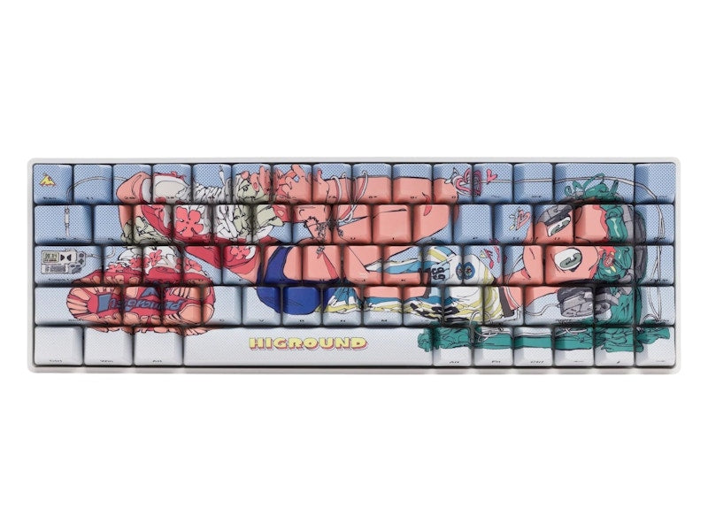 Higround Elise Basecamp 65+ Keyboard Pink/Blue