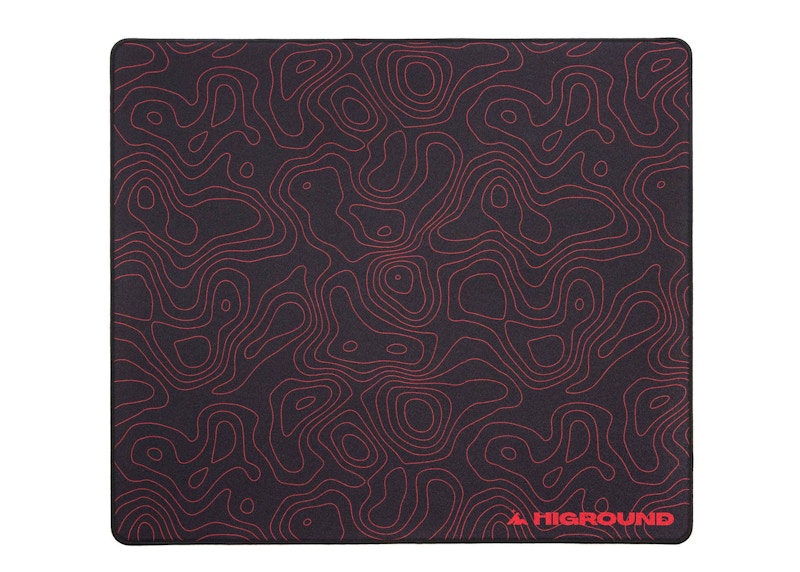 Higround LAVAROCK Large Mousepad Black/Red