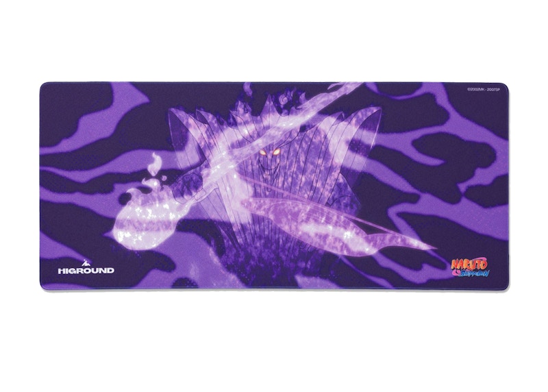 Higround Naruto x Sasuke Susanoo Mousepad Purple/White