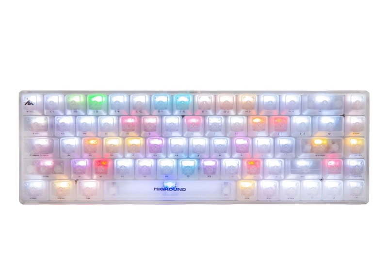 Higround OPAL Base 65 Keyboard Silent Glacier Switch