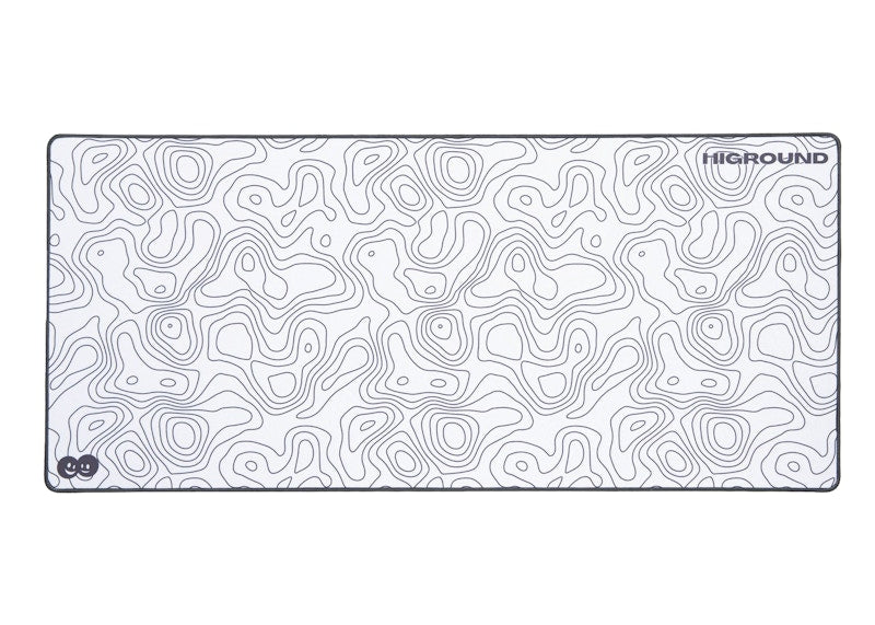 Higround Snowstone Mousepad Black/White