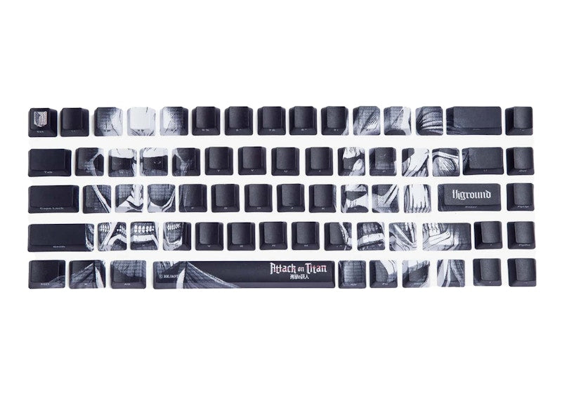 Higround x Attack on Titan Keycaps